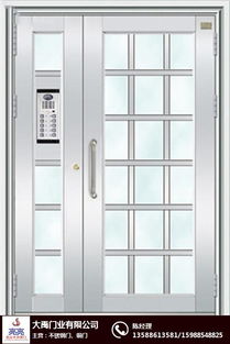 樓宇門廠 大禹門業貨源充足 湖州樓宇門